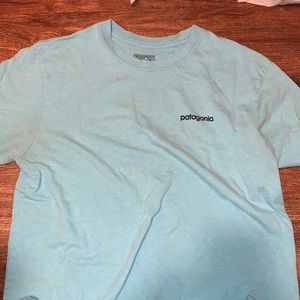 Men’s light blue Patagonia tee